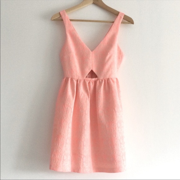 ZARA Pink/Coral XS Dress - Picture 2 of 6